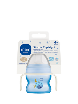 MAM Starter Cup with Glow Handles - view 2, Blue