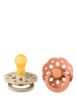 BIBS Boheme Round Baby Soothers, Pack of 2, Size 2 - view 2, 