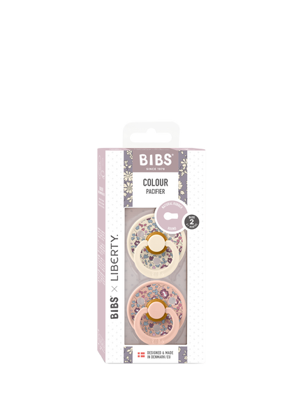 BIBS x Liberty Eloise Round Baby Soothers, Pack of 2, 