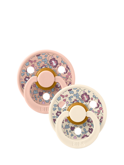 BIBS x Liberty Eloise Round Baby Soothers, Pack of 2 - view 2, 