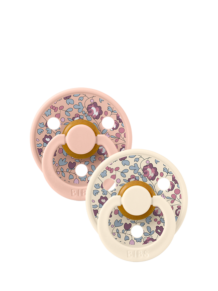 BIBS x Liberty Eloise Round Baby Soothers, Pack of 2 - view 2, 