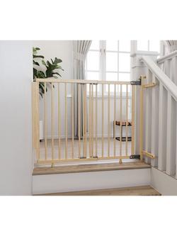 BabyDan Adjust Pro Extending Stair Gate, Baluster Edition - view 2, Natural