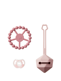 Tommee Tippee Soothing Teeth Baby Gift Set, Pink