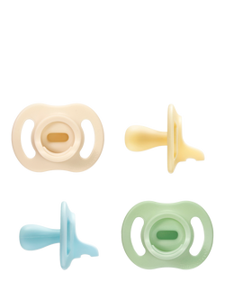 Tommee Tippee UltraLight StayPut Soothers, 0-6m, Pack of 4, Multi, Multi