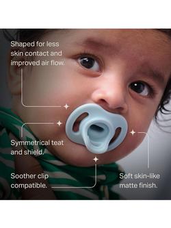 Tommee Tippee UltraLight StayPut Soothers, 0-6m, Pack of 4, Multi - view 2, Multi