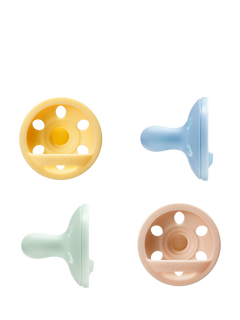 Tommee Tippee Breast-Like Soothers, 0-6m, Pack of 4, Multi