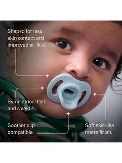 Tommee Tippee UltraLight StayPut Soothers, 0-6m, Pack of 4, Multi - view 2, Multi