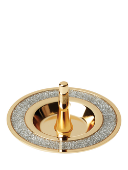 kate spade new york Glitter Stainless Steel Ring Holder, Gold, Gold