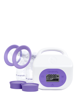 Lansinoh Rechargeable Double Electric Breast Pump, 