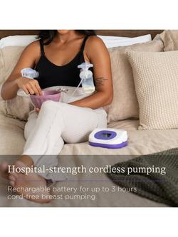 Lansinoh Rechargeable Double Electric Breast Pump - view 2, 