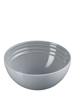 Le Creuset Stoneware Serve Bowl, 12cm, Mist Grey - view 2, Mist Grey