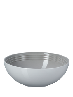 Le Creuset Stoneware Serve Bowl, 24cm, Mist Grey, Mist Grey