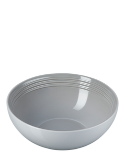 Le Creuset Stoneware Serve Bowl, 24cm, Mist Grey - view 2, Mist Grey