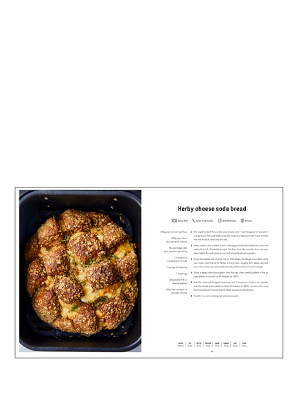 Jamie Oliver 'Easy Air Fryer' Cookbook - view 2, Multi