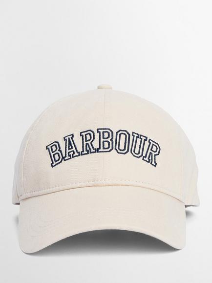 Barbour Emily Logo Sports Baseball Cap, Salt - view 2, Salt