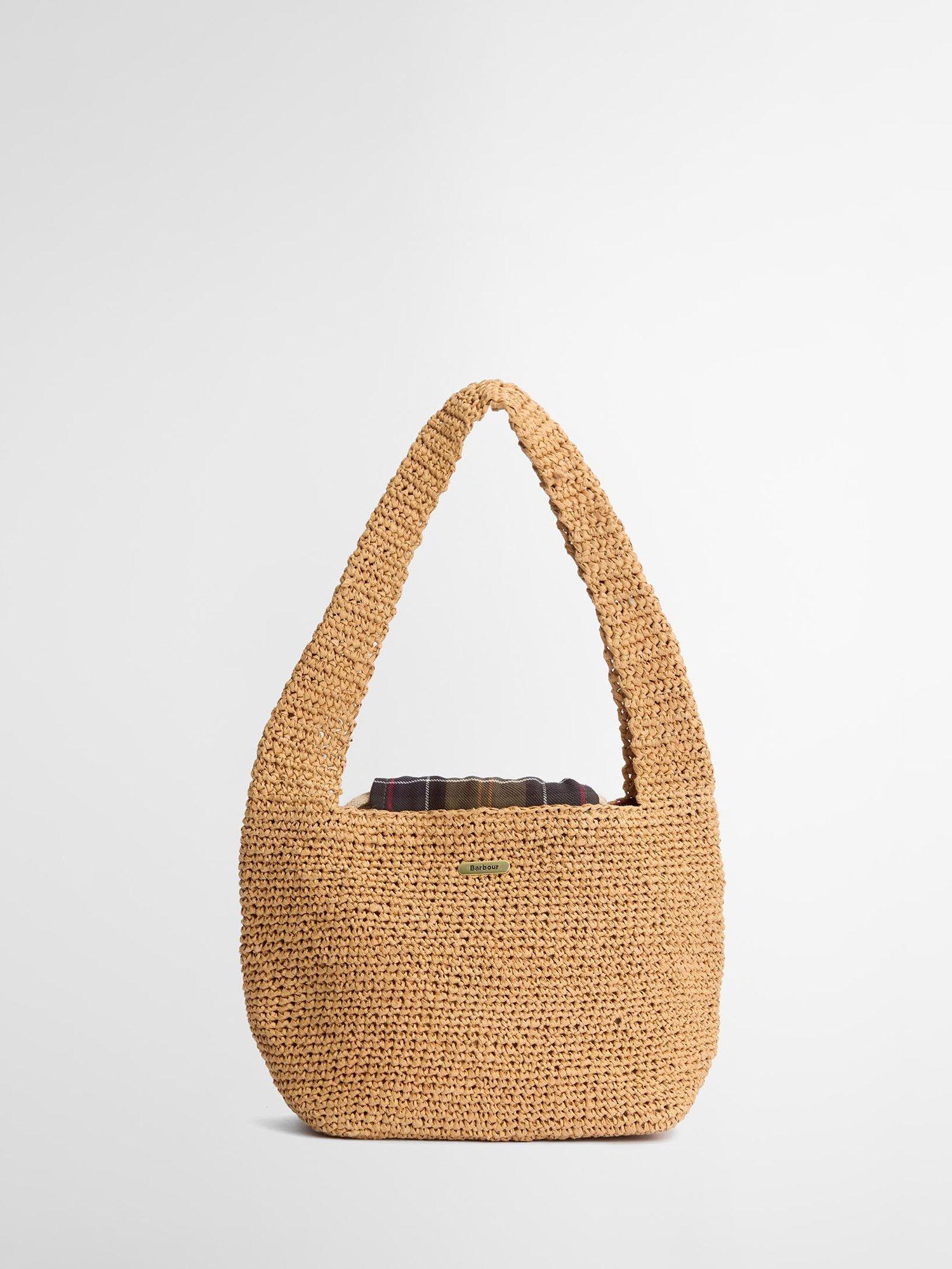 Product image 1 of 9, which shows Barbour Lily Soft Tote Bag, Natural