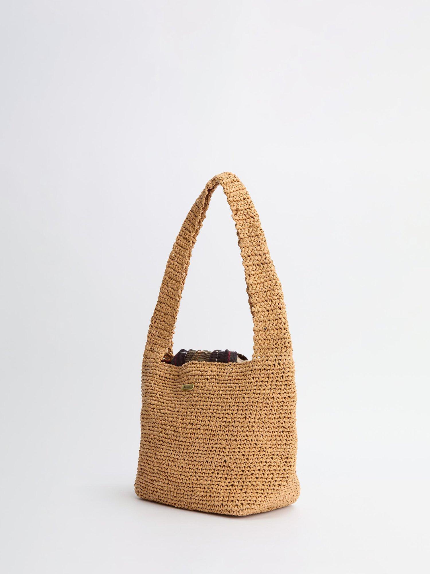 Product image 2 of 9, which shows Barbour Lily Soft Tote Bag, Natural