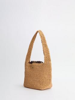 Barbour Lily Soft Tote Bag, Natural - view 2, Natural