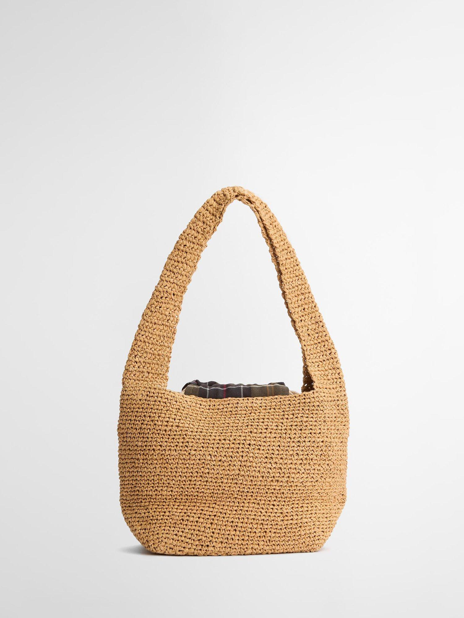 Product image 3 of 9, which shows Barbour Lily Soft Tote Bag, Natural