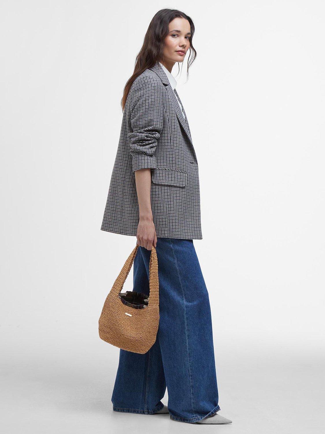 Product image 9 of 9, which shows Barbour Lily Soft Tote Bag, Natural
