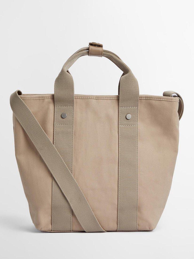 Product image 2 of 8, which shows Barbour Olivia Bucket Tote Bag, Light Sand