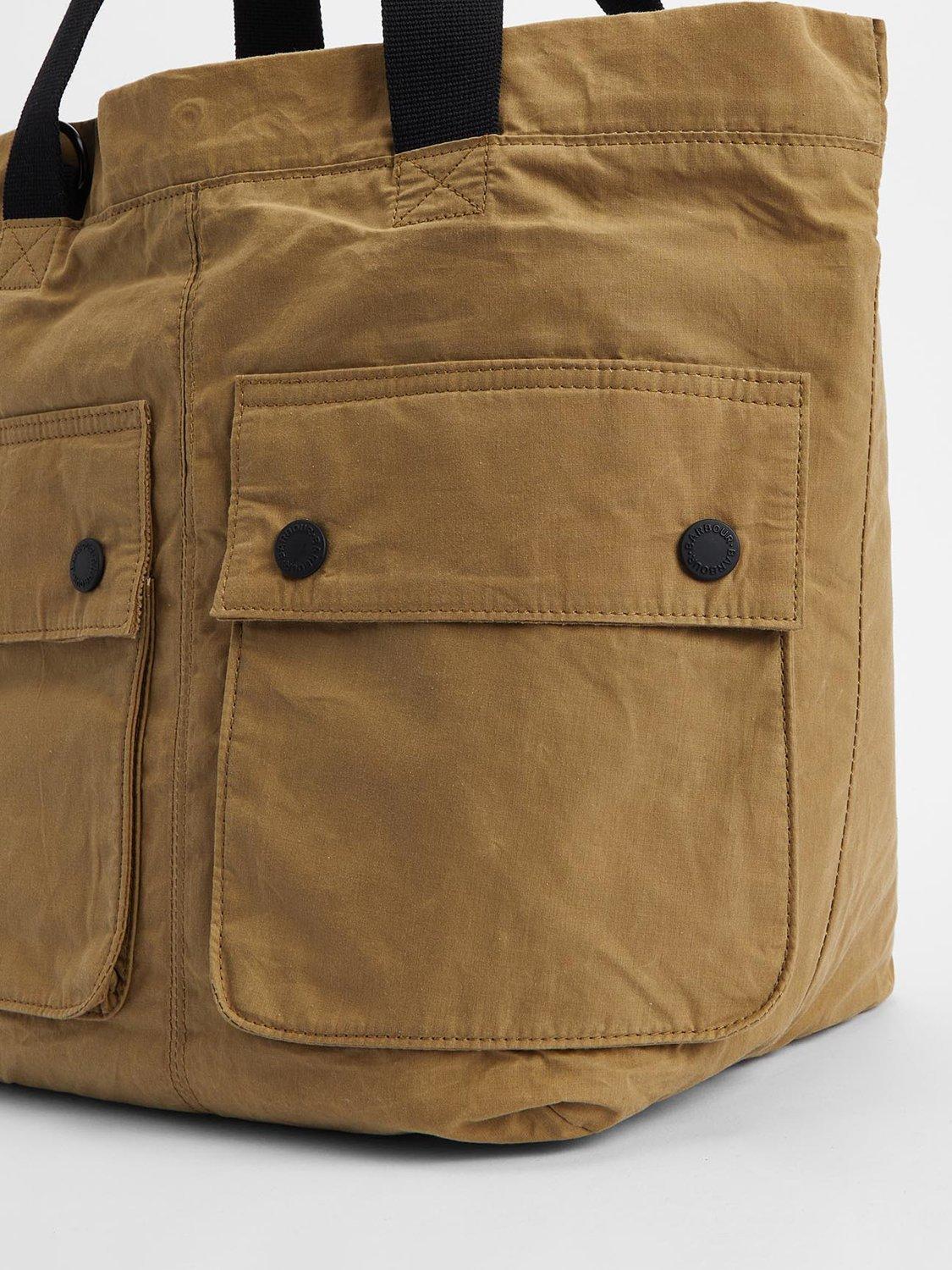 Product image 4 of 8, which shows Barbour Transport Carry All Bag, Golden Khaki