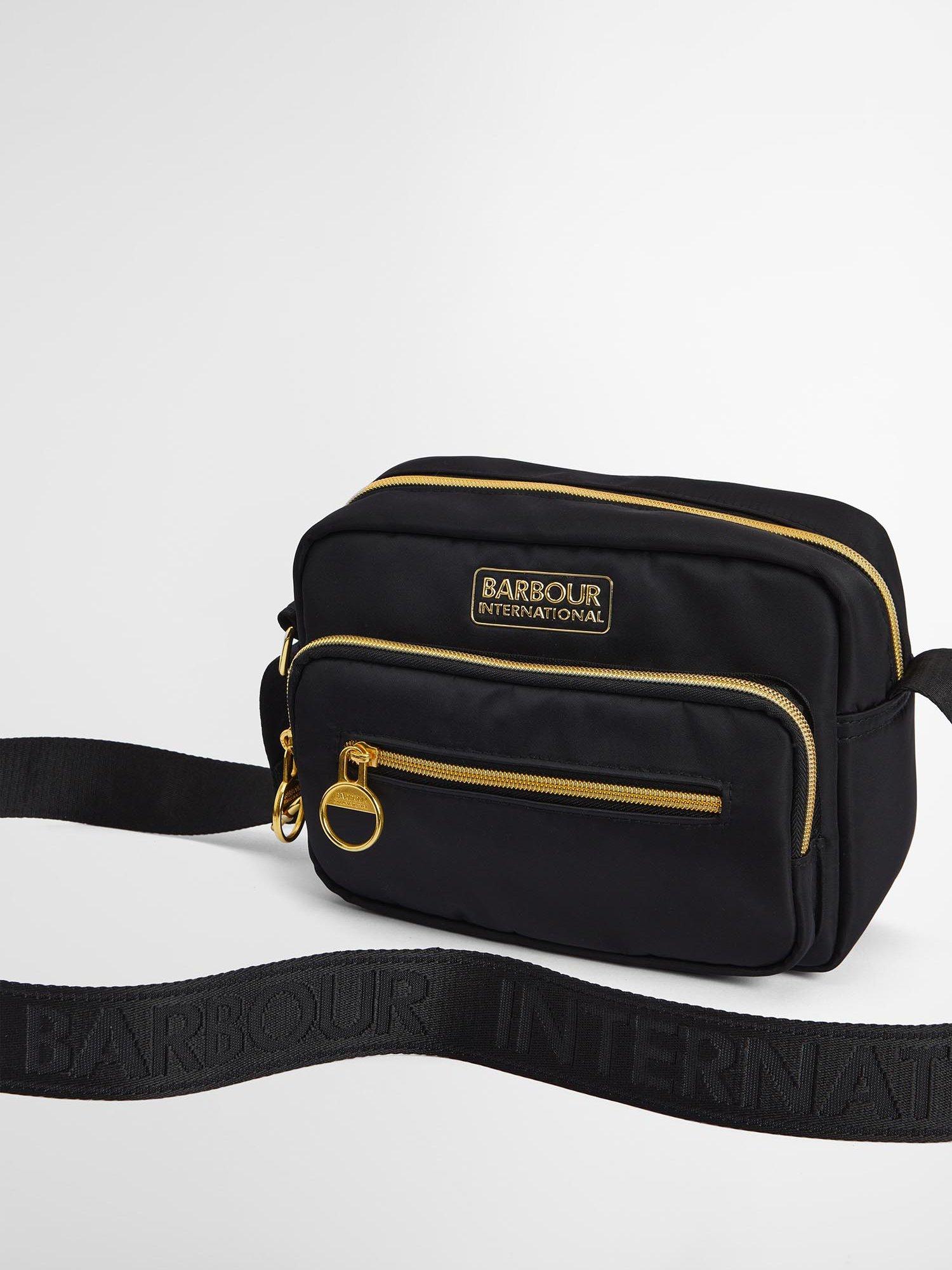 Barbour International Qualify Crossbody Bag, Black