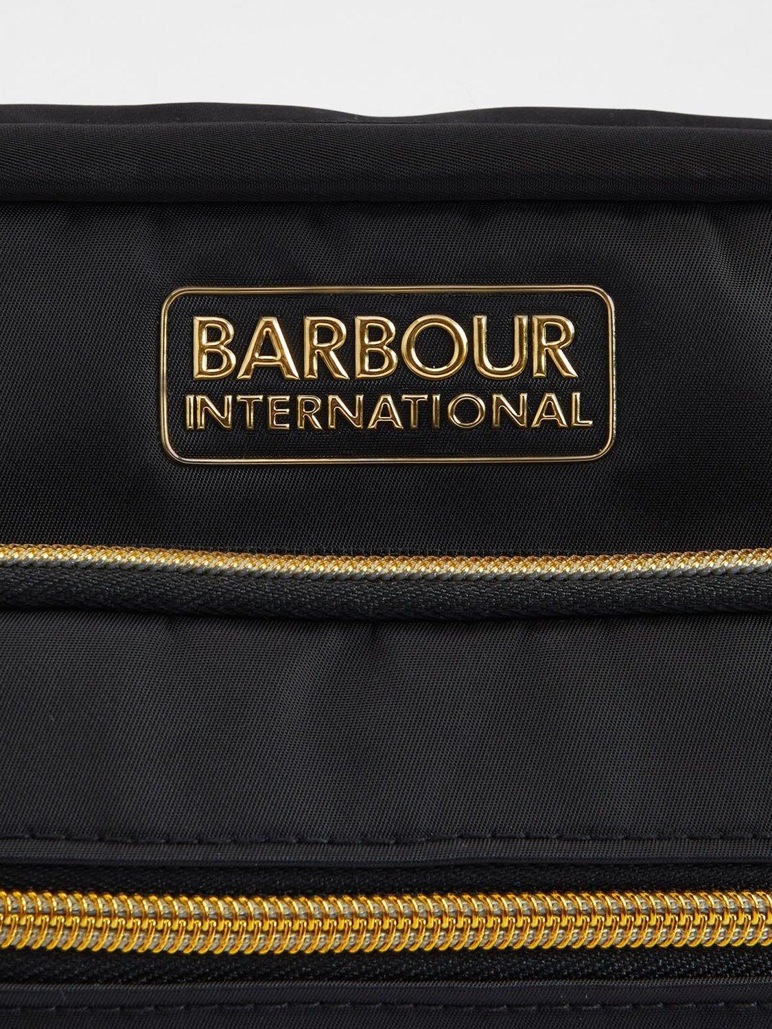 Product image 7 of 7, which shows Barbour International Qualify Crossbody Bag, Black