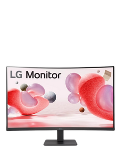 LG 32MR50C-B Full HD Curved Monitor, 31.5”, Black - view 2, Black