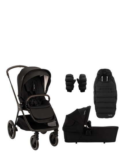 Nuna TRIV lx All Seasons Pushchair Set, Caviar, Caviar