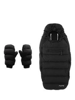 Nuna Winter Stroller Set, Stroller Organiser and Essential Bag Accessories Set - view 2, Caviar