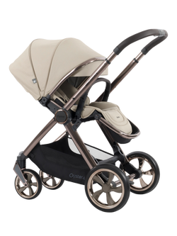 Oyster 4 Pushchair, Maxi-Cosi Pebble 360 Pro2 Car Seat and Base Luxury Bundle - view 2, Buttermilk