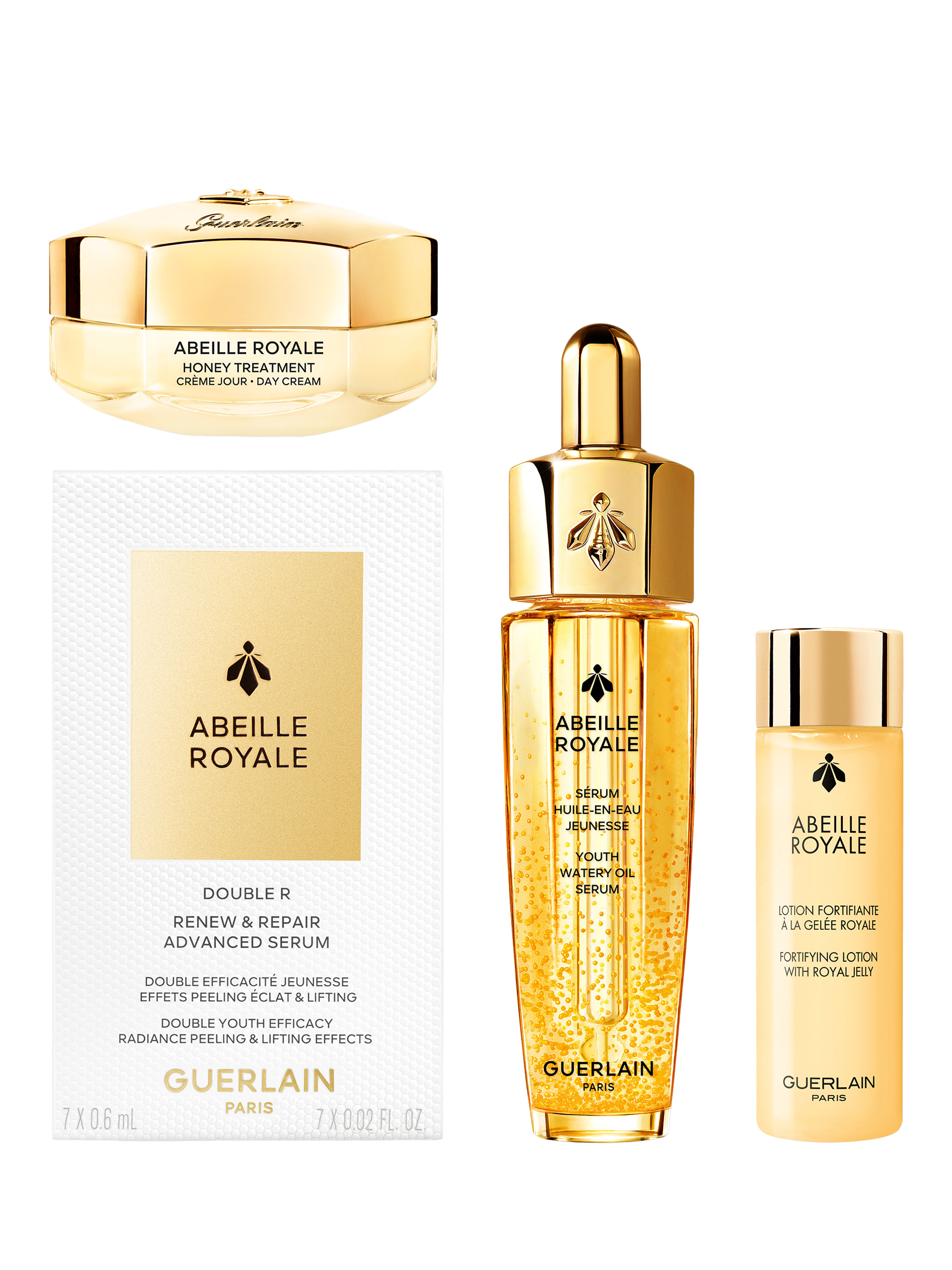 Product image 2 of 2, which shows Guerlain Abeille Royale Age-Defying Discovery Programme Skincare Gift Set