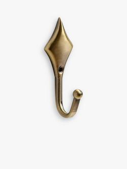 Speedy Products Diamond Tieback Hook, Antique Brass