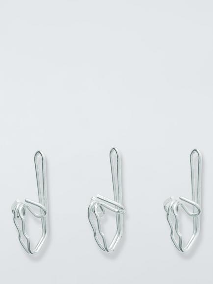 Speedy Products Nickel Plated Hook, Silver, Silver