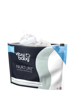 Vital Baby Nurture Microwave Sterilising Bags, Pack of 5, 