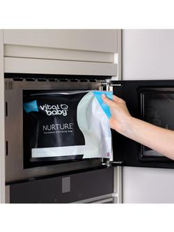 Vital Baby Nurture Microwave Sterilising Bags, Pack of 5 - view 2, 