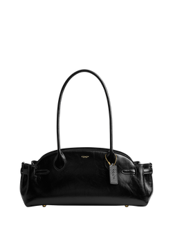 Coach Empire 34 Leather Shoulder Bag, B4/Black