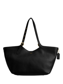 Coach Gramercy Leather Tote Bag, B4/Black