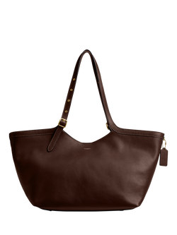 Coach Gramercy Leather Tote Bag, B4/Maple