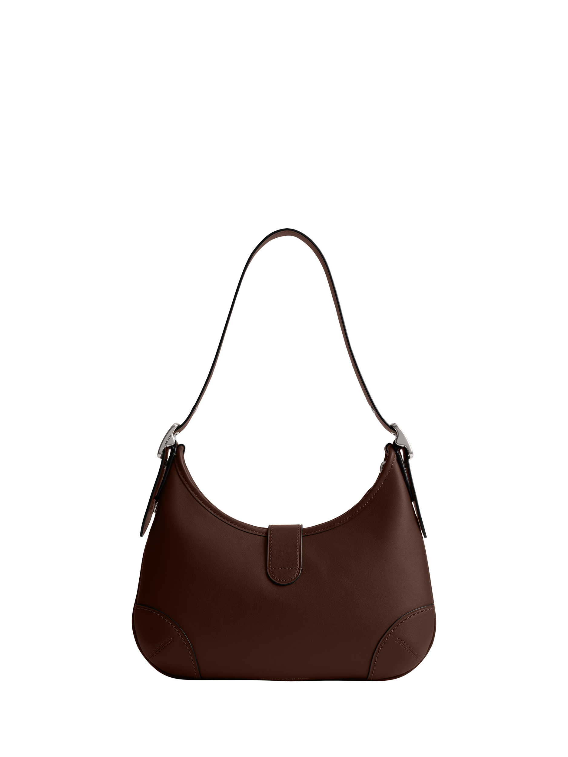 Product image 4 of 4, which shows Coach Hamptons Glove-Tanned Leather Hobo Bag, Lh/Maple
