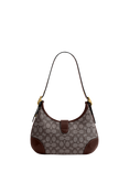 Coach Hamptons Signature Jacquard Hobo Bag, Brown/Multi