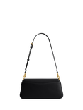 Coach Jet Leather Shoulder Bag, Black