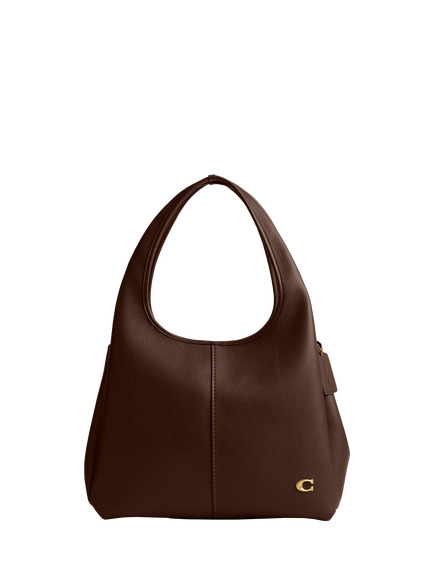 Coach Lana Leather Shoulder Bag, B4/Maple