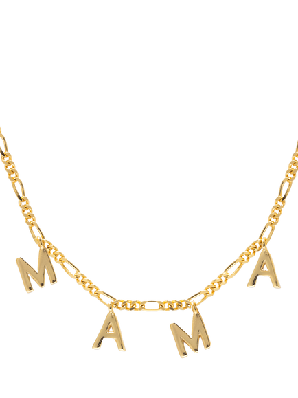 LARNAUTI MAMA Chain Necklace, Gold, Yellow Gold