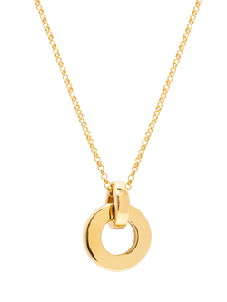 LARNAUTI Open Disc Pendant, Gold, Gold