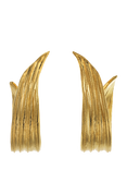 Alex Monroe Loop Earrings, Gold