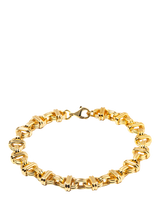 Leah Alexandra Panther Chain Bracelet, Gold