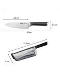 Tefal Ever Sharp Stainless Steel Chef's Knife & Sharpening Cover, 16.5cm