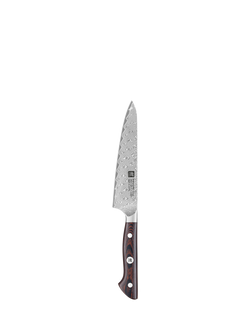 ZWILLING Tanrei Damascus Steel Chef's Knife, 14cm, Brown